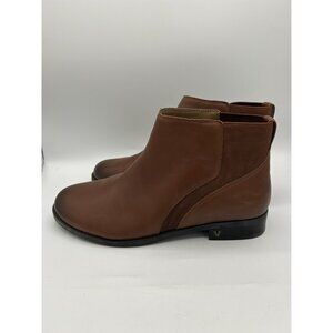 Vionic Country Thatcher Chelsea Ankle Boot Orthotic Insole Corrective Brown 9.5